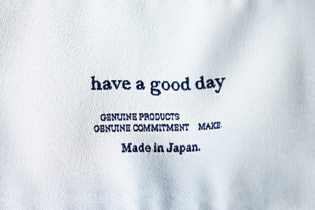 Have a good dayのHood CoatのNATURAL