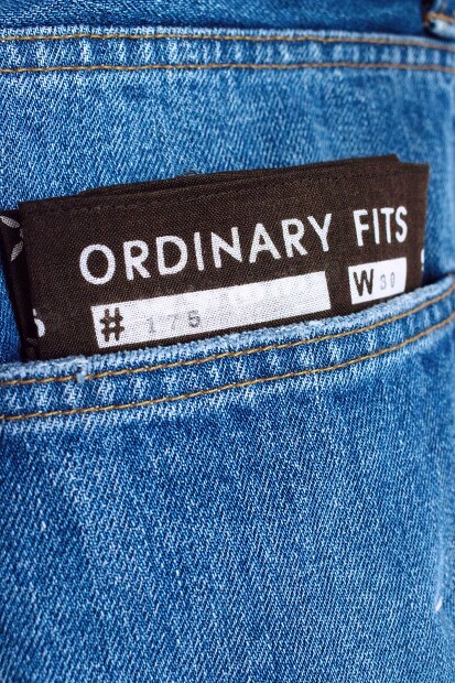 Ordinary fits Loose Ankle Denim Remake OF-P175