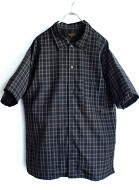 A Vontade Tropical Wool Check Shirts S/S VTD-0369-SH 
