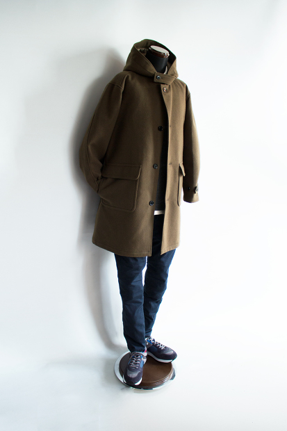 Still by hand シンサレートメルトンフードコート CO0463 [Lampa]