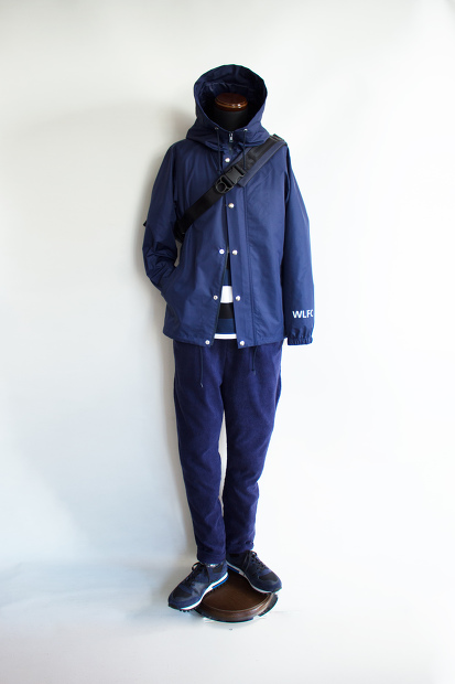 White line fishing clubのWater-Repellent Parker