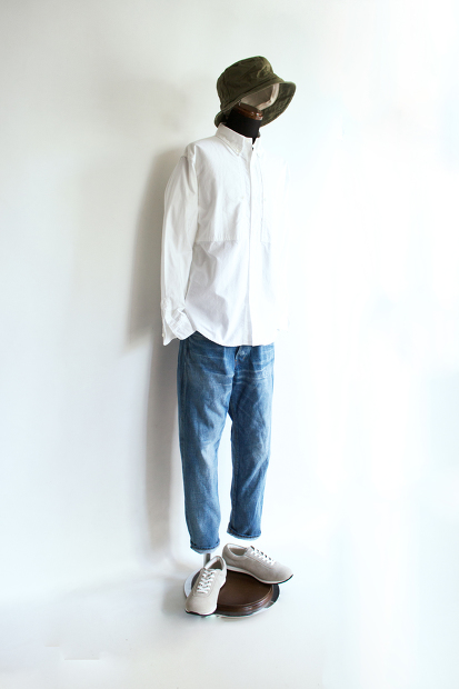 ordinary fitsのankle denim