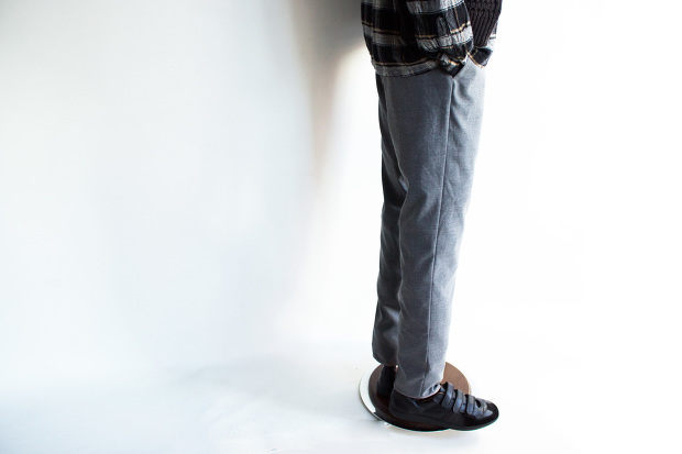 CoochucampのHappy SlacksのGRAYのスタイルのアップ画像