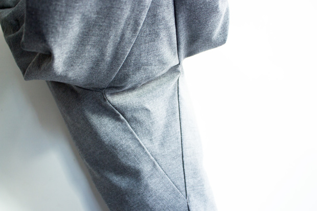 CoochucampのHappy SlacksのGRAYのアップ画像
