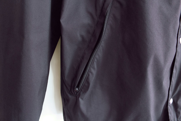 PortvelのCoach Shirts JacketのBlackのポケットの画像