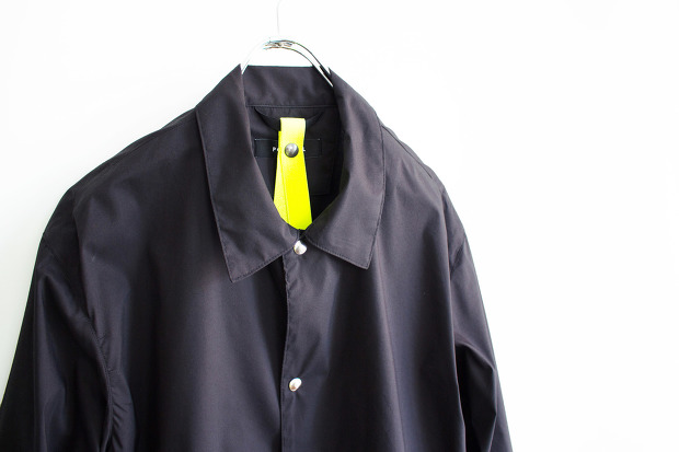 PortvelのCoach Shirts JacketのBlackの襟部分の画像