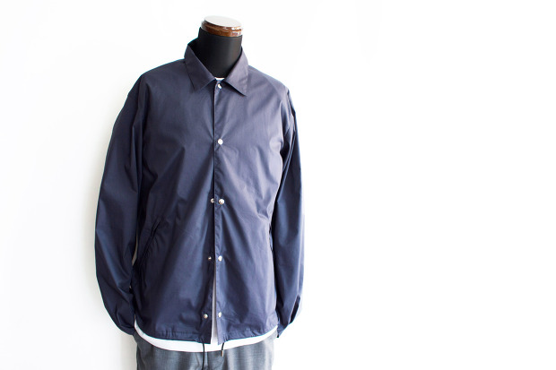 PortvelのCoach Shirts JacketのCharcoalの正面からスタイルの画像