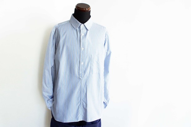 TatamizeのPull over ShirtのStripeのスタイルの正面の画像
