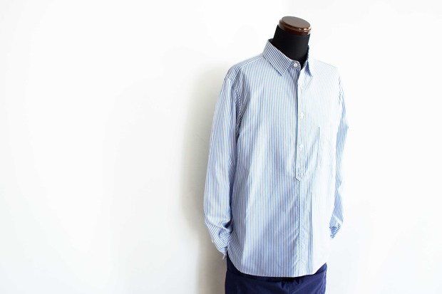 TatamizeのPull over ShirtのStripeのスタイルの斜め前の画像