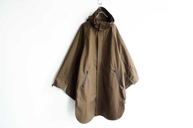 Meanswhile 3 Layer Ventile Poncho Coat [Lampa]
