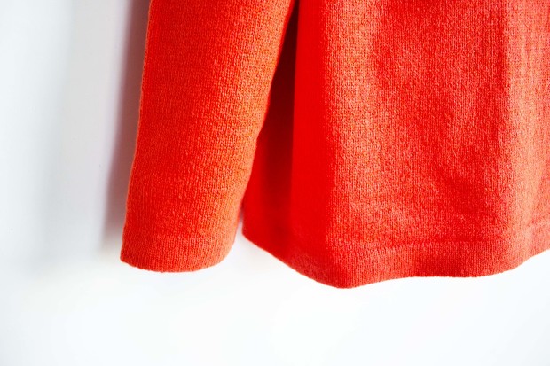 Island knit worksのLoose fit KnitのOrangeの画像
