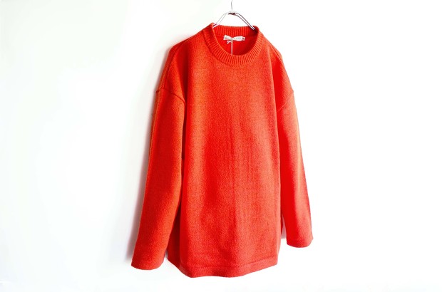 Island knit worksのLoose fit KnitのOrangeの画像
