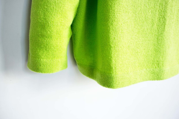 Island knit worksのLoose fit KnitのLimeの画像