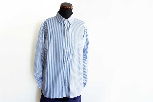 TatamizeのPull over ShirtのStripeのスタイルの正面の画像