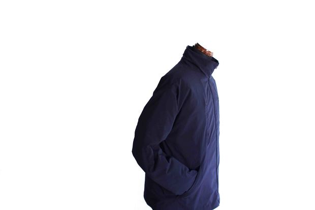 Manual alphabet Insulated Stand Collar Jacket