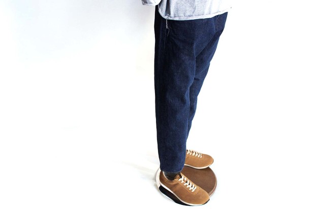 Ordinary fits New roll up denim One Wash