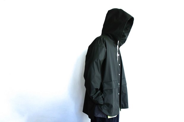 Meanswhile　Rubber Cloth Shirts Parka