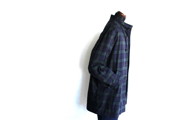 Ordinary fits Swing Coat Check OF-1025C
