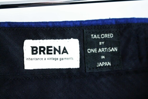 Brena　Utility Trousers French Mole skin