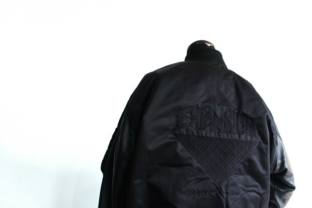 Expansion　Bomber Jacket Leather Sleeves 2103JB