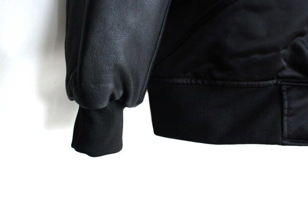 Expansion　Bomber Jacket Leather Sleeves 2103JB