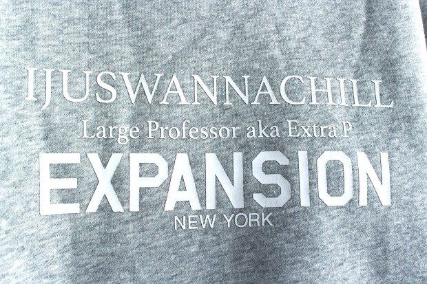 Expansion　I juswanna chill hoodie EX02HG