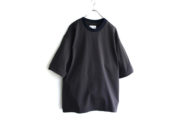 Still by hand シングルリブ半袖Tシャツ CS03222