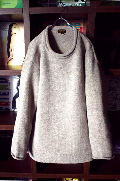 A Vontade　Organic Wool Rollneck Sweater VTD-0131-22AW-KT