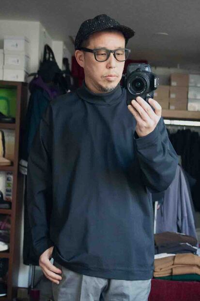 Still by hand タートルネックL/S Tee CS05224