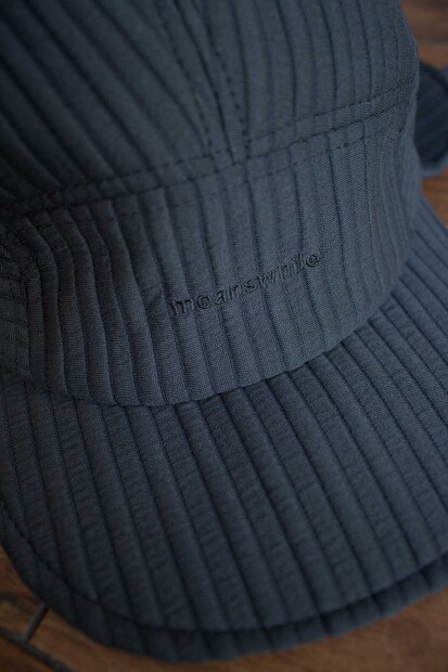 Meanswhile　Uneven Fabric Cover Cap MW-HT23101