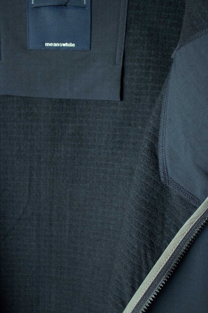 Meanswhile Fleece Zip Hoodie MW-CT23212