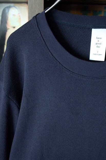 Have a good day Honeycomb l/s tee HGD-310