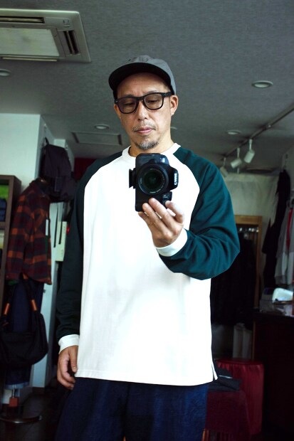 Manual alphabet Ragran Bicolor L/S Tee MA-C-200