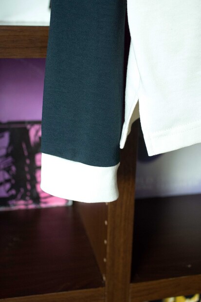 Manual alphabet Ragran Bicolor L/S Tee MA-C-200