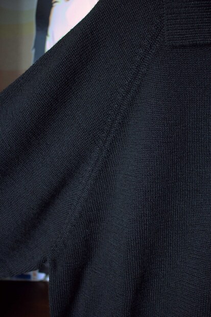 Still by hand 7G ウールニットポロ KN01233