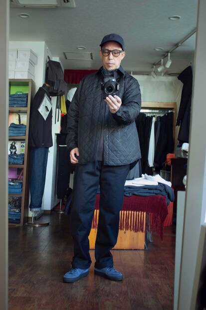 Manual alphabet A.W.T.Puff shirt jacket MA-J-350