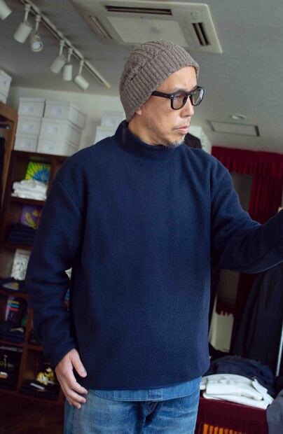 Have a good day Mockneck Loose L/S tee HGD-304
