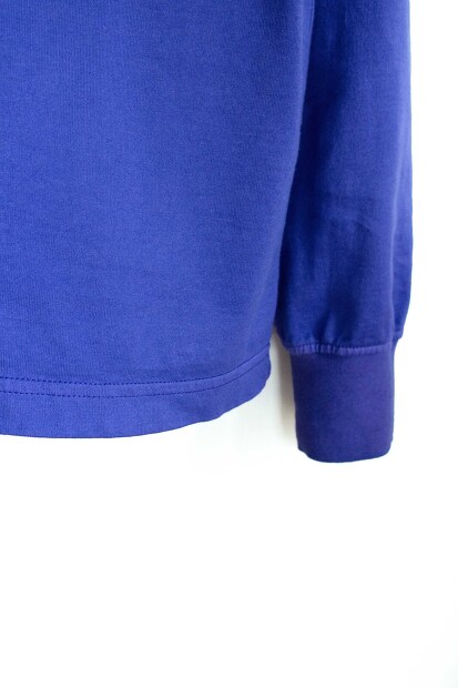 Yonetomi New Basic Garment Dyed T-shirt Mock Neck 95-242-014 