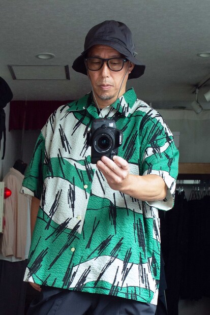 Ccp fm Miracle Wave Print Shirt SS-CB102