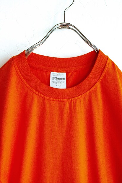 Yonetomi New Basic Garment Dyed T-shirt 95-242-035