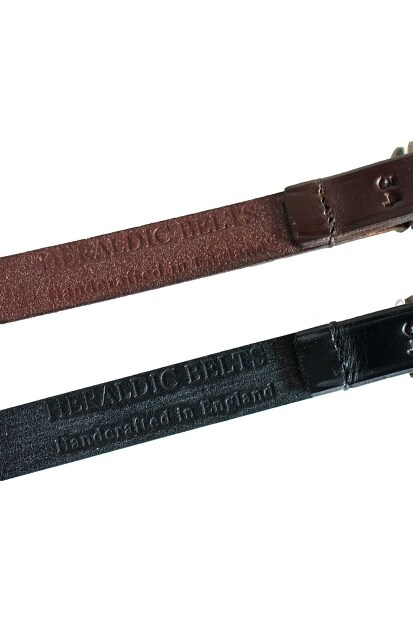 Heraldic Belts Bridle leather Belts