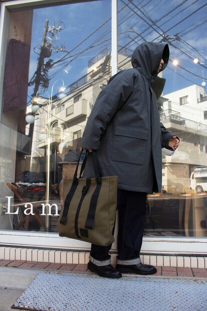 Still by hand ナイロンオックスシンサレートフードコート CO01243