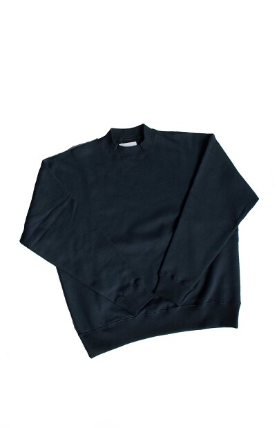 Manual alphabet Azuma Brushed Sweat Mockneck MA-C-227