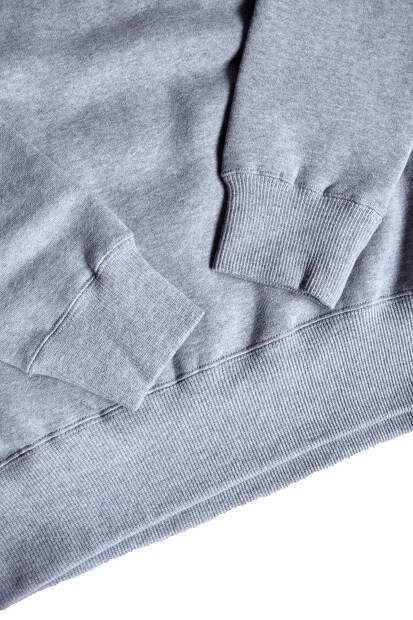 Manual alphabet Azuma Brushed Sweat Mockneck MA-C-227