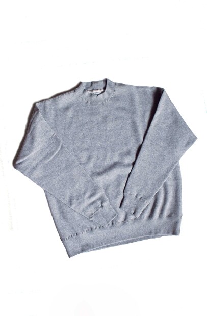 Manual alphabet Azuma Brushed Sweat Mockneck MA-C-227