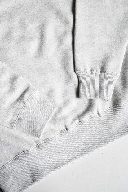 Manual alphabet Azuma Brushed Sweat Mockneck MA-C-227