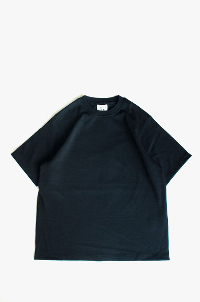 Yonetomi Rigid Sea Island Cotton Yoko-Marudo Knit Tee 95-252-022