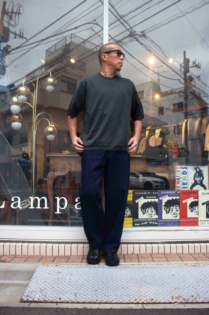 Still by hand　コットンリネンニットティーシャツ KN01252