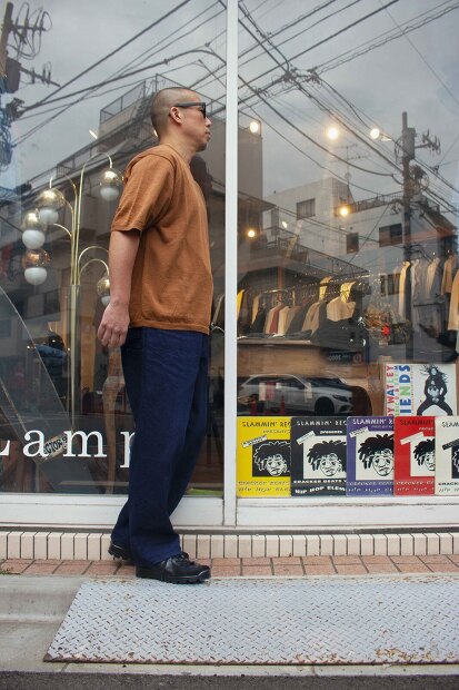Still by hand　コットンリネンニットティーシャツ KN01252