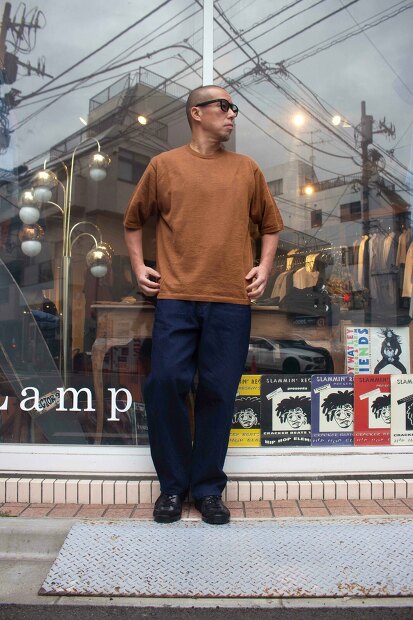 Still by hand　コットンリネンニットティーシャツ KN01252